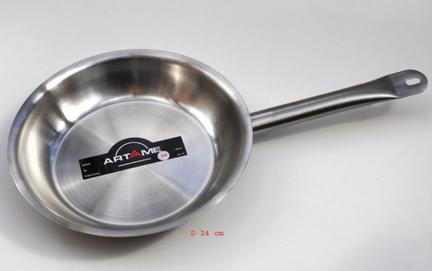 poêle inox artame